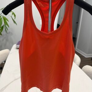 lululemon athletica Red Tank Top
